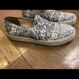 Stuart Weitzman Shoes - Stuart Weitzman snake embossed slip on sneakers Stuart Weitzman Shoes - Stuart Weitzman snake embossed slip on sneakers